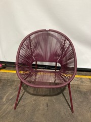 JOHN LEWIS OUTDOOR CHAIR PURPLE