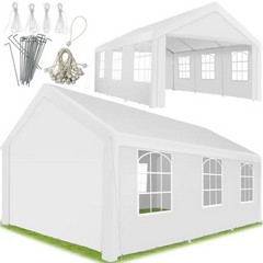 TECTAKE WHITE GAZEBO JASKO 403260 RRP £306.99