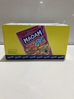 AN ASSORTMENT OF FOOD ITEMS TO INCLUDE ORGANIC GOTU KOLA POWDER (BBE 10/24) & MAOAM JOYSTIXX (BBE 10/24)