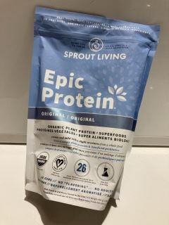 AN ASSORTMENT OF SPROUT LIVING EPIC PROTEIN POWDERS (BBE 25/18)