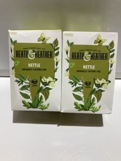 AN ASSORTMENT OF 19647033 ITEMS TO INCLUDE PANDY ACTIVE HYDRATION CAPSULES (BBE 2/10/25), HEATH & HEATHER NETTLE TEA (BBE 8/9/24)