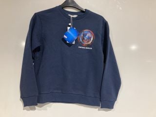 QTY OF CLOTHES TO INCLUDE MARVEL CAPTAIN AMERICA KIDS JUMPER