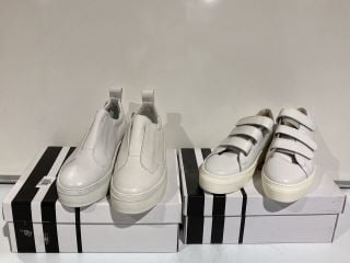 JOHN LEWIS FAWNE WHITE SIZE 7 & JOHN LEWIS ERENNIE WHOF SIZE 41 £175