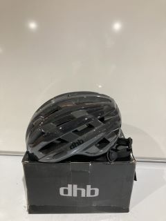 2 DHB SWIFT HELMETS WITH LEDS GLOSS BLK