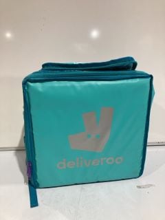 BOX TO INCLUDE DELIVEROO FOOD DELIVERY BAG