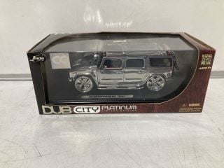 DUB CITY PLATINUM HUMMER COLLECTORS LIMITED EDITION