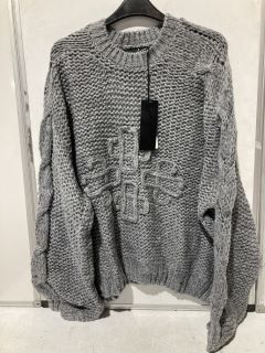 QTY OF WOMEN'S CLOTHING TO INCLUDE EMBLEM OVERSIZED KNIT JUMPER SIZE L