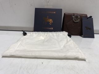 PAUL COSTELLOE LEATHER WALLET & FRED PERRY BLACK LARGE LAUREL T SHIRT