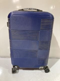 POLO STYLE & QUALITY SMALL BLUE ROLLER LUGGAGE CASE