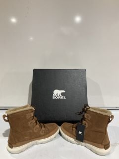 SOREL EXPLORER II JOAN TAN BRTN SIZE 4 TOTAL RRP £145