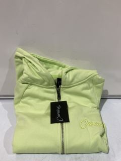 CARSICKO CORE ZIP HOODIE LIME SIZE L