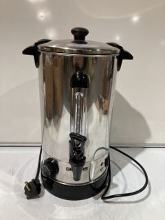 GEEPAS 20L STAINLESS STEEL ELECTRIC URN & WATER BOILER