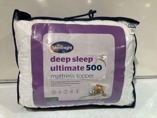 QTY OF PILLOWS TO INCLUDE SILENTNIGHT DEEP SLEEP ULTIMATE 500 PILLOWS