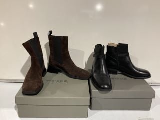 VAGABOND SHEILA BLACK SIZE 37 & VAGABOND BLANCA ESPRESSO SIZE 37 TOTAL RRP £150