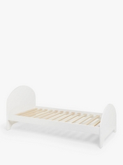 JOHN LEWIS ARC KIDS BED FRAME - SIZE APPROX 100 X 200 CM IN WHITE - RRP £250 (BOXES 1 & 2 OF 2)