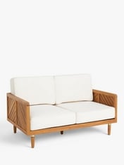 JOHN LEWIS OUTDOOR FRANKLIN 2 SEATER SOFA - RRP £799 (BOX 1 OF 1)