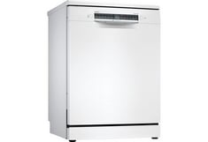 BOSCH PERFECTDRY SERIES 6 FULL SIZE FREESTANDING DISHWASHER IN WHITE - MODEL NO. SMS6ZCW00G/18 - RRP £679