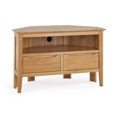 COPENHAGEN NAURAL OAK CORNER TV UNIT - ITEM NO. CPH007 - RRP £400