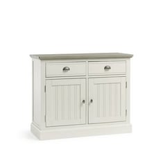 BROMPTON PAINTED ACACIA AND ASH SMALL SIDEBOARD - ITEM NO. BPT003 - RRP £499.99