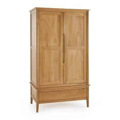 COPENHAGEN NAURAL OAK DOUBLE WARDROBE - ITEM NO. CPH101 - RRP £1000