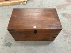 LA REDOUTE INTERIEURS MANG SOLID MANGO WOOD TRUNK - RRP £210