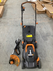 WORX 40V MAX LAWNMOWER TO INCLUDE WORX 20V GRASS TRIMMER