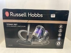 RUSSELL HOBBS TITAN 2 CYLINDER VACUUM -RHCV4601M