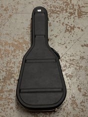 HISCOX GUITAR CASE - BLACK/SILVER