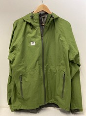 SALOMON MEN'S WATERPROOF JACKET IN GREEN - SIZE XL