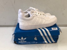 ADIDAS NIZZA PLATFORM MID WOMEN'S TRAINERS - TAUPE/WHITE UK 5.5 TO INCLUDE ADIDAS ADULTS TRAINERS - WHITE UK 7