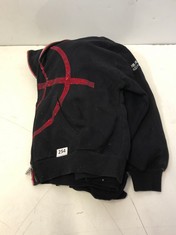 NAMED COLLECTIVE FLEECE TRACKSUIT - BLACK/WHITE-RED SIZE S/M