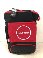 ZONE3 TRANSITION BACKPACK - BLACK/RED