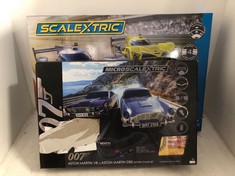 SCALEXTRIC GINETTA RACERS SET TO INCLUDE MICRO SCALEXTRIC 007 JAMES BOND RACE SET