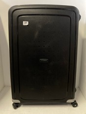 SAMSONITE LARGE HARD SHELL SUITCASE IN BLACK