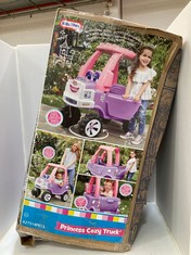 LITTLE TIKES PRINCESS COZY TRUCK - PINK/LIGHT PURPLE - RRP £110