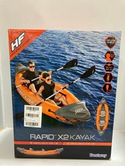 HYDRO-FORCE RAPID X2 INFLATABLE KAYAK SET - RRP £175