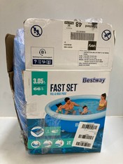 BESTWAY FLOWCLEAR POOL HEATER TO INCLUDE BESTWAY FAST SET FILL & RISE POOL