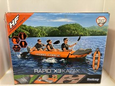 HYDRO-FORCE RAPID X3 INFLATABLE KAYAK SET - RRP £210