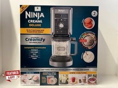 NINJA CREAMI DELUXE 10-IN-1 ICE CREAM & FROZEN DRINK MAKER - MODEL NO.: NC501UK - RRP £250