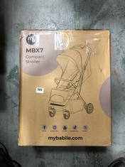 MY BABIIE MBX7 COMPACT STROLLER - RRP £160