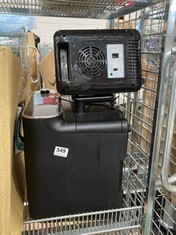 TOWER 10.4L DUAL BASKET AIR FRYER IN BLACK - MODEL : T17144 TO INCLUDE CANAL TOYS MINI FRIDGE IN BLACK