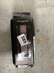 COACH 38MM/40MM APPLE WATCH STRAP - STAINLESS STEEL