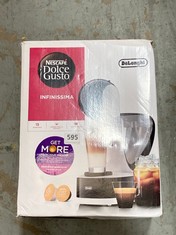 DELONGHI NESCAFE DOLCE GUSTO COFFEE MACHINE - BLACK/SILVER