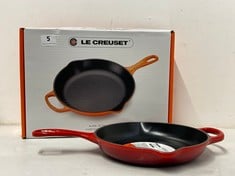 LE CREUSET SIGNATURE ROUND SKILLET - 23CM - RRP £155