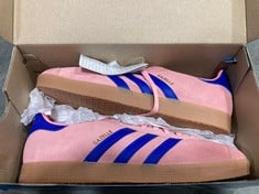 ADIDAS GAZELLE MEN'S TRAINERS - PINK/BLUE UK 10