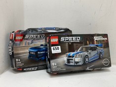 LEGO 76917 2 FAST 2 FURIOUS NISSAN SKYLINE GT-T (R34) TO INCLUDE LEGO 76920 SPEED CHAMPIONS FORD MUSTANG DARK HORSE