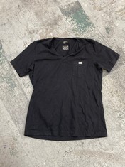 DIESEL COTTON T-SHIRT IN BLACK SIZE M