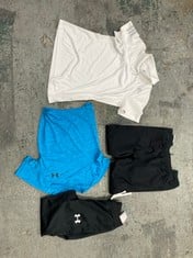 4 X ASSORTED CHILDREN'S CLOTHING TO INCLUDE ADIDAS SPORT KIDS T-SHIRT IN WHITE/SILVER AGE 8-9YRS