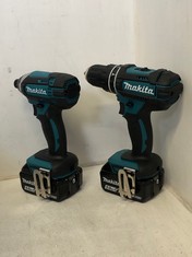 MAKITA DLX2131TJ LI-ION COMBI DRILL + IMPACT DRIVER TWIN KIT - RRP £243