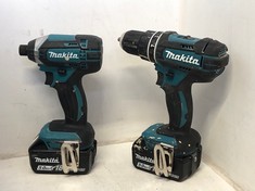 MAKITA DLX2131TJ LI-ION COMBI DRILL + IMPACT DRIVER TWIN KIT - RRP £243